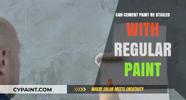 Exploring the Compatibility of Cement Paint with Regular Paint