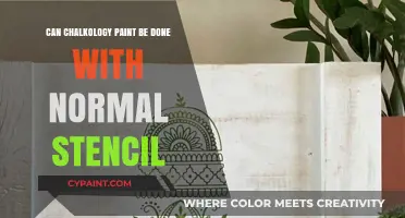 Exploring Chalkology: Can Normal Stencils Be Used for Chalk Paint?