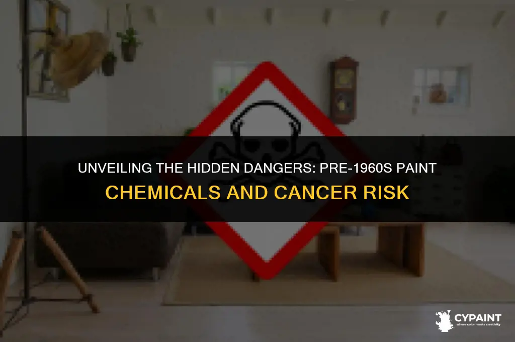 can chemicals in paint before 1960s cause cancer