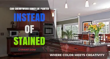 Revamping Cherrywood Vanity: Paint or Stain?