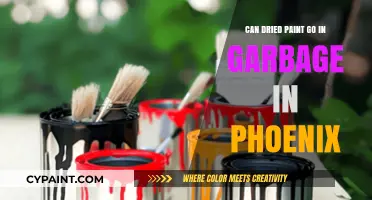 Phoenix Disposal Guide: Can Dried Paint Go in the Garbage?