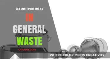 Proper Disposal of Empty Paint Tins: General Waste or Recycling?