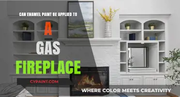 Using Enamel Paint on Gas Fireplaces: A Good Idea?