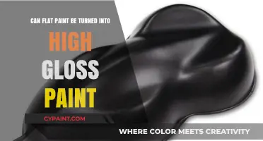 Transforming Flat Paint: Achieving High Gloss Sheen