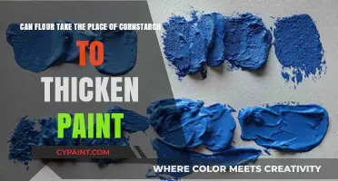 Flour vs. Cornstarch: Can Flour Thicken Paint Effectively?