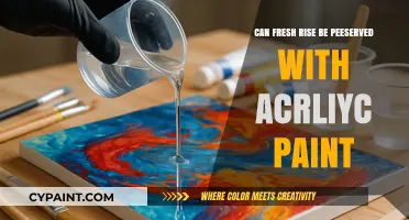Preserving Fresh Rise: The Acrylic Paint Solution