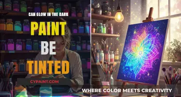 Unleashing Creativity: Tinting Glow-in-the-Dark Paint for Custom Effects