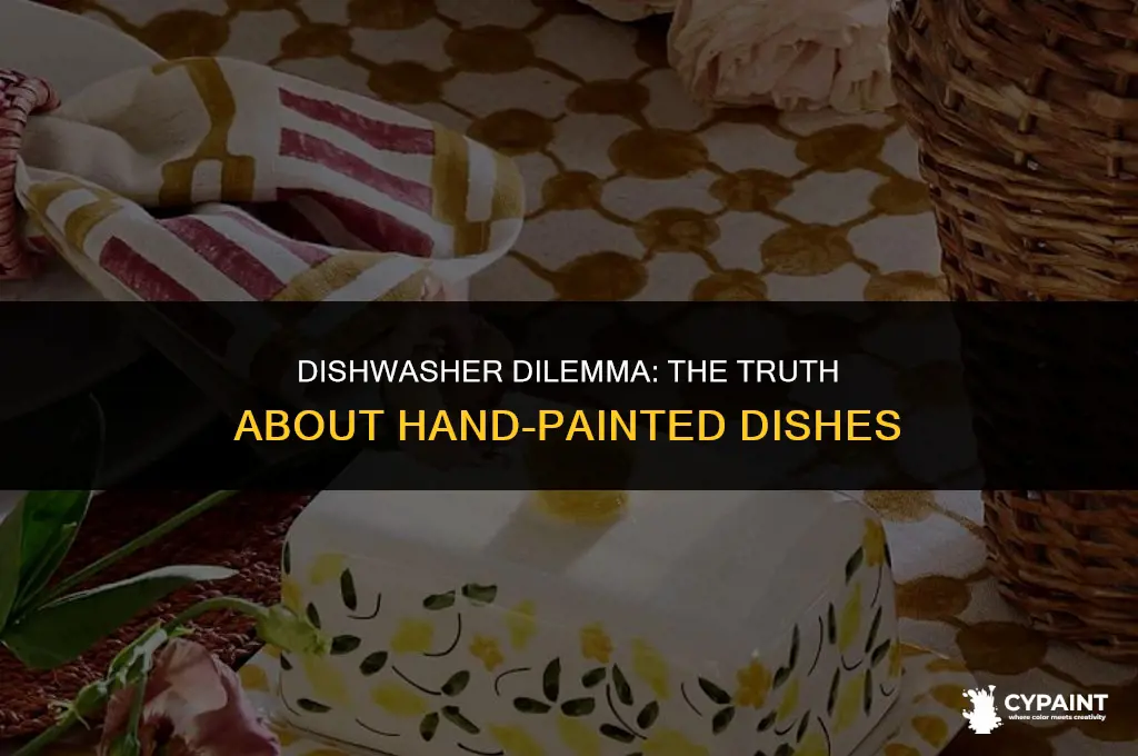 can hand painted dishes go in the dishwasher