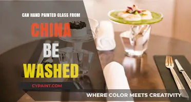 Delicate Artistry: Caring for Hand-Painted Chinese Glassware