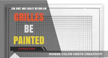 Customizing Hart & Cooley Return Air Grilles with Paint