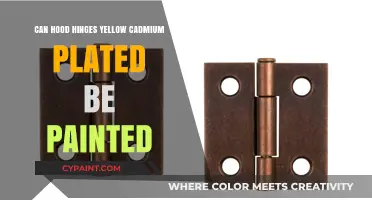 Revamping Your Hood Hinges: A Guide to Painting Yellow Cadmium Plated Ones
