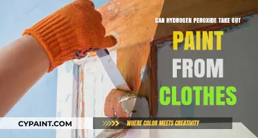 Effortless Paint Removal: Hydrogen Peroxide's Surprising Power on Clothes
