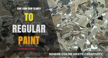 Enhancing Your Paint: The Art of Adding Chip Flakes