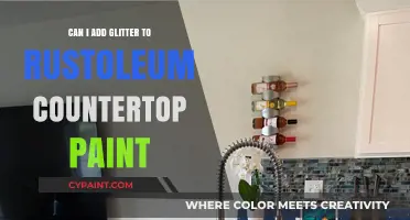 Sparkle Up Your Space: Adding Glitter to Rustoleum Countertop Paint