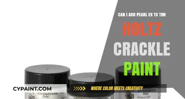Enhance Tim Holtz Crackle Paint with Pearl Ex: A Creative Guide
