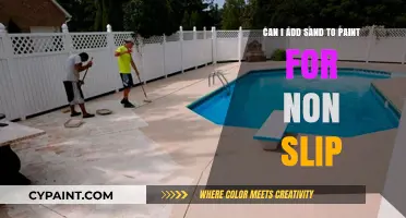 Adding Sand to Paint: A Non-Slip Solution?