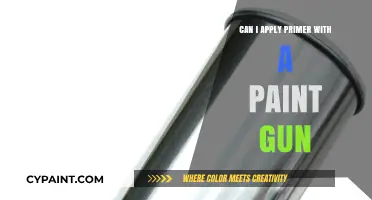 Primer Application with a Paint Gun: A Comprehensive Guide