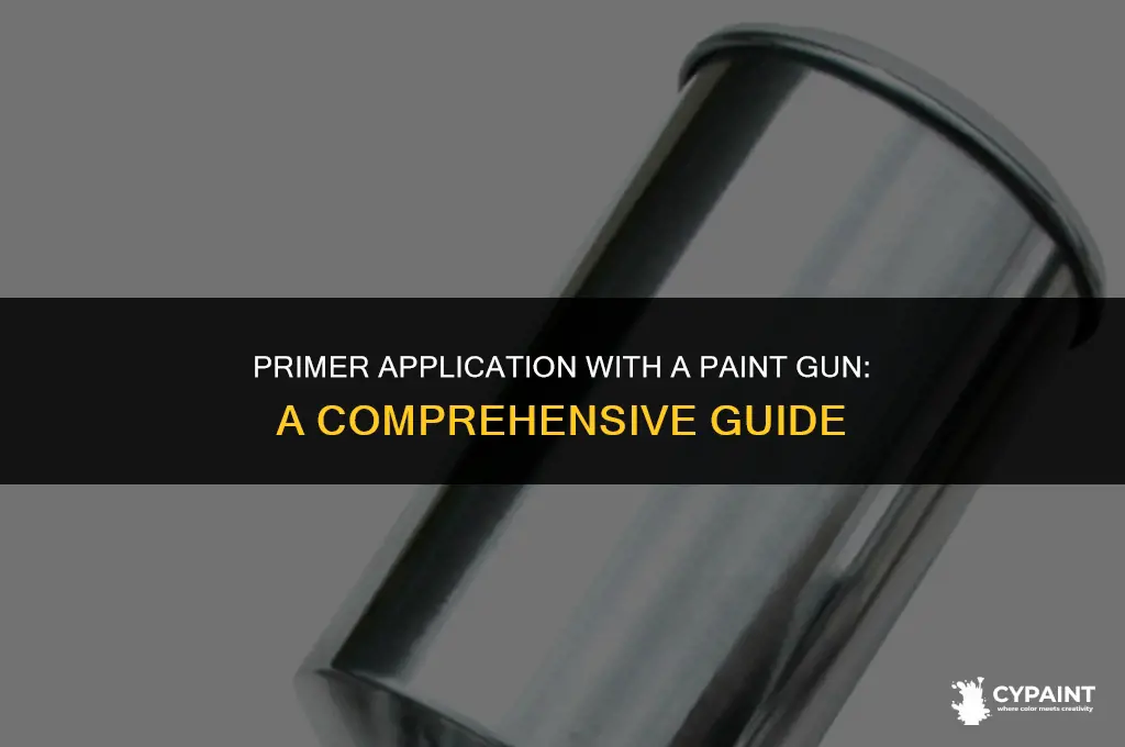 can i apply primer with a paint gun