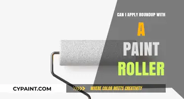 Innovative Weed Control: Using a Paint Roller for Roundup Application