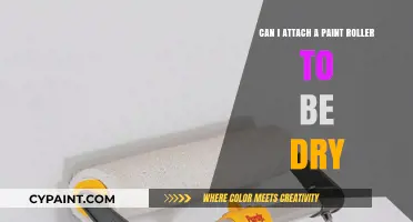 Attaching a Paint Roller: Can it Stay Dry?