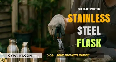 DIY Guide: Baking Paint on Stainless Steel Flasks