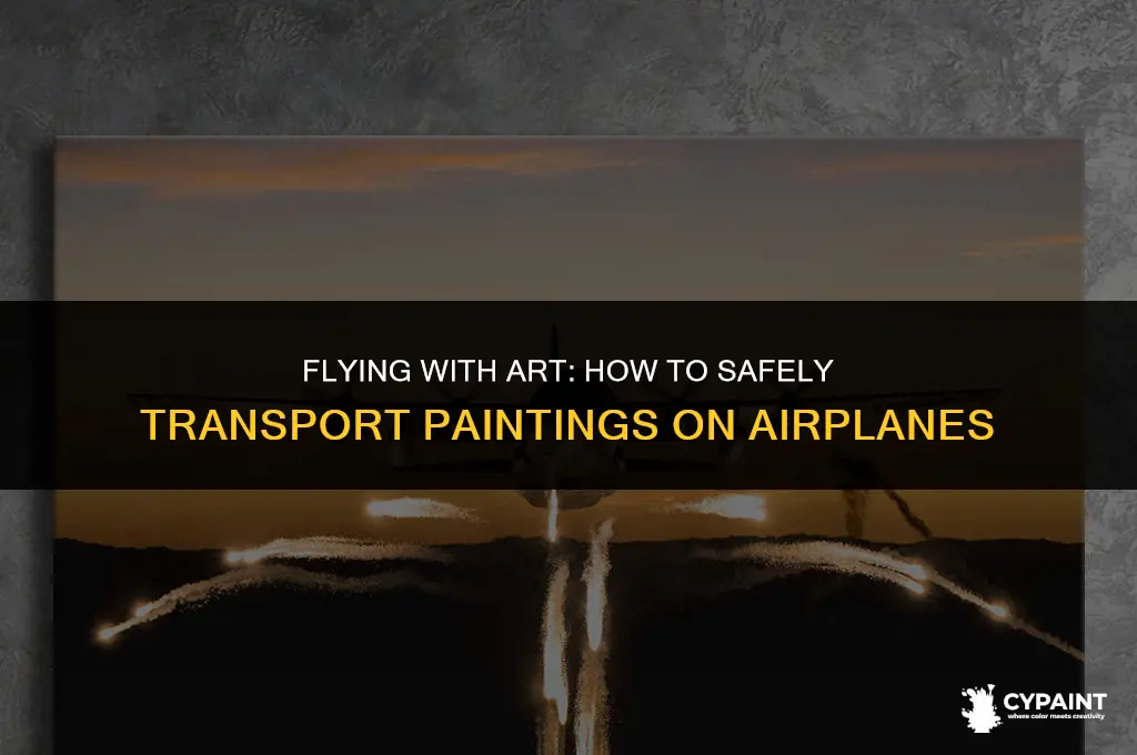 can i carry a painting on an airplane