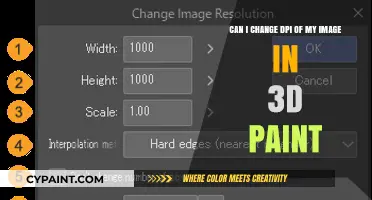 How to Adjust Image DPI in 3D Paint: A Quick Guide