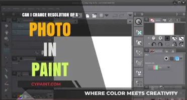 Adjusting Photo Resolution with Microsoft Paint: A Guide