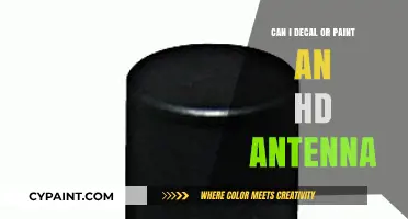 Revamping Your HD Antenna: Decals vs. Paint - Which is Best?