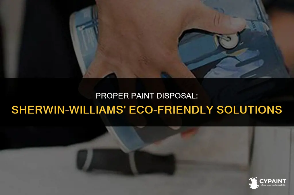 can i dispose of paint at sherwin williams