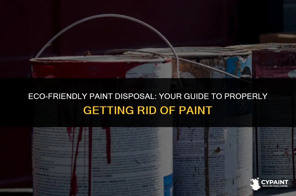 can i dispose of paint at the tip