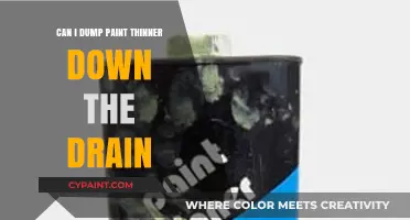 Safely Disposing of Paint Thinner: Drain or Not?