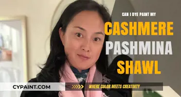 Revamping Elegance: Dyeing Your Cashmere Pashmina Shawl