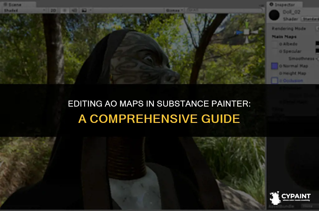 can i edi ao maps in substance painter