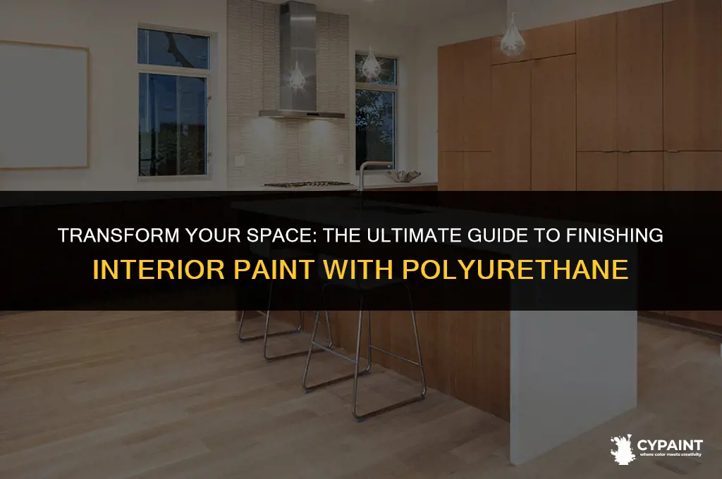 can i finish coat interior paint with polyurethane