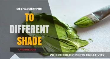 How to Adjust Paint Color: Fixing a Can to a Different Shade