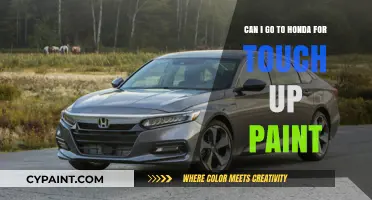 Touch-Up Paint: Honda's Got Your Back