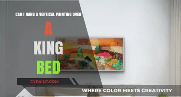 Vertical Art Above King Beds: Perfect Fit or Design Misstep?
