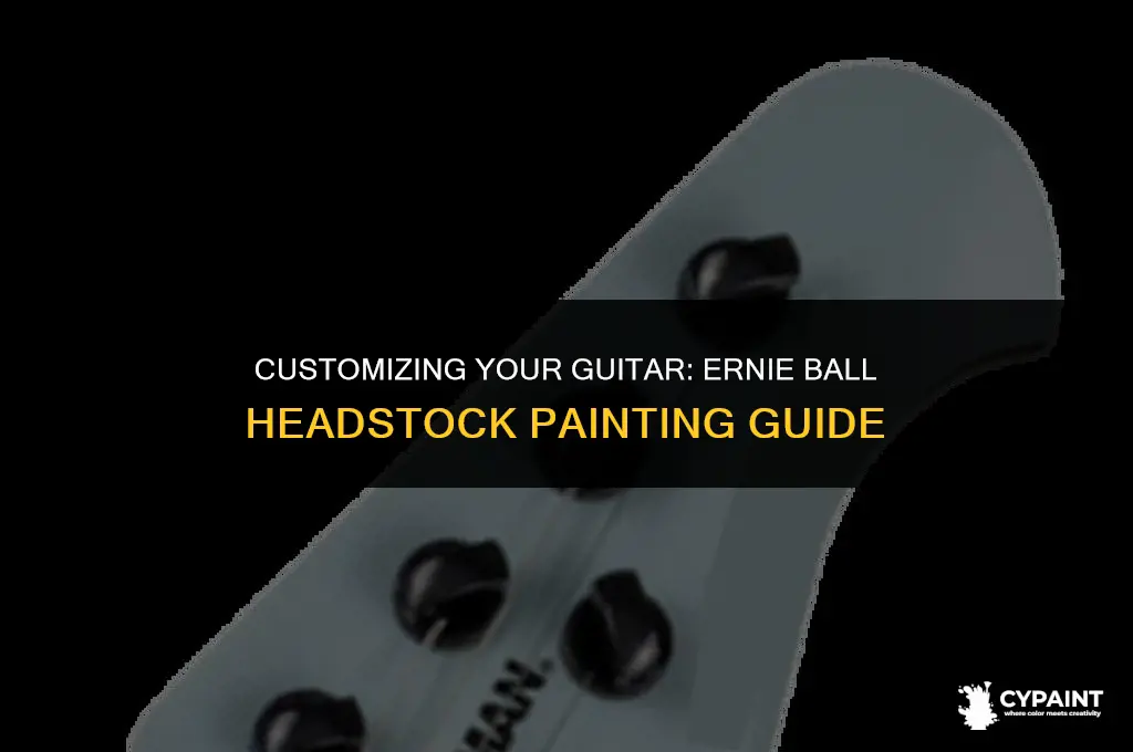 can i have ernie ball paint my headstock