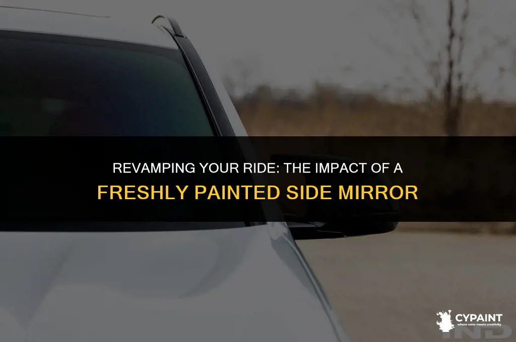 can i have just a side mirror painted