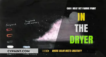 How to Heat Set Fabric Paint in the Dryer