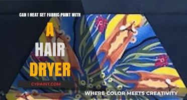 Heat Setting Fabric Paint: Hair Dryer Tips for Lasting Results