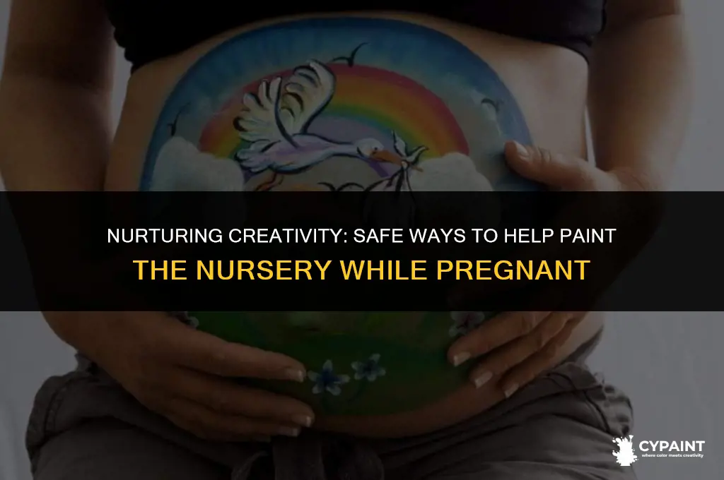 can i help paint the nursery while pregnant