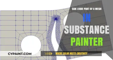 Hiding Mesh Parts in Substance Painter: A Step-by-Step Guide