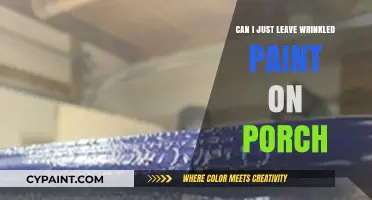 Embracing Imperfection: The Charm of Wrinkled Paint on Porches