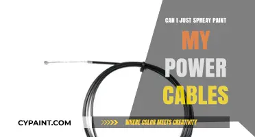 Revamping Power Cables: The Spray Paint Solution You've Been Seeking