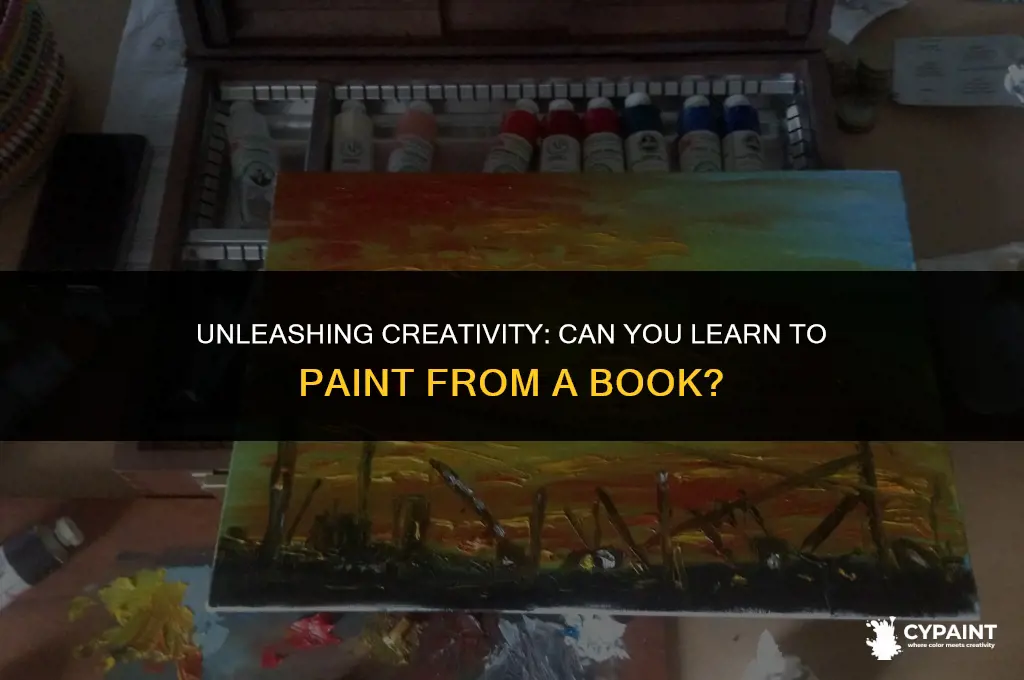 can i learn to paint form a book