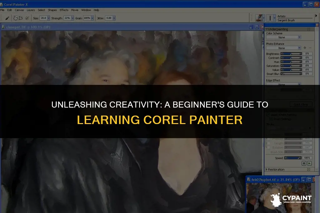 can i learn to paint with corel painter