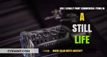 Legal Boundaries of Painting Commercial Items in Still Life Art