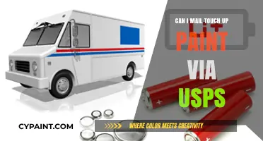 Shipping Touch-Up Paint via USPS: A Comprehensive Guide
